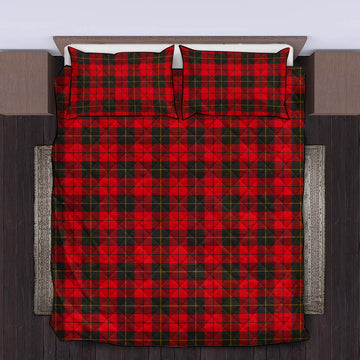 Wallace Weathered Tartan Quilt Bed Set