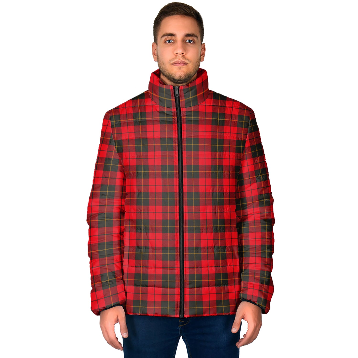 Wallace Weathered Tartan Padded Jacket - Tartan Vibes Clothing