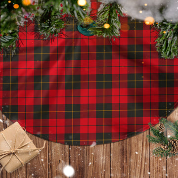 Wallace Weathered Tartan Christmas Tree Skirt