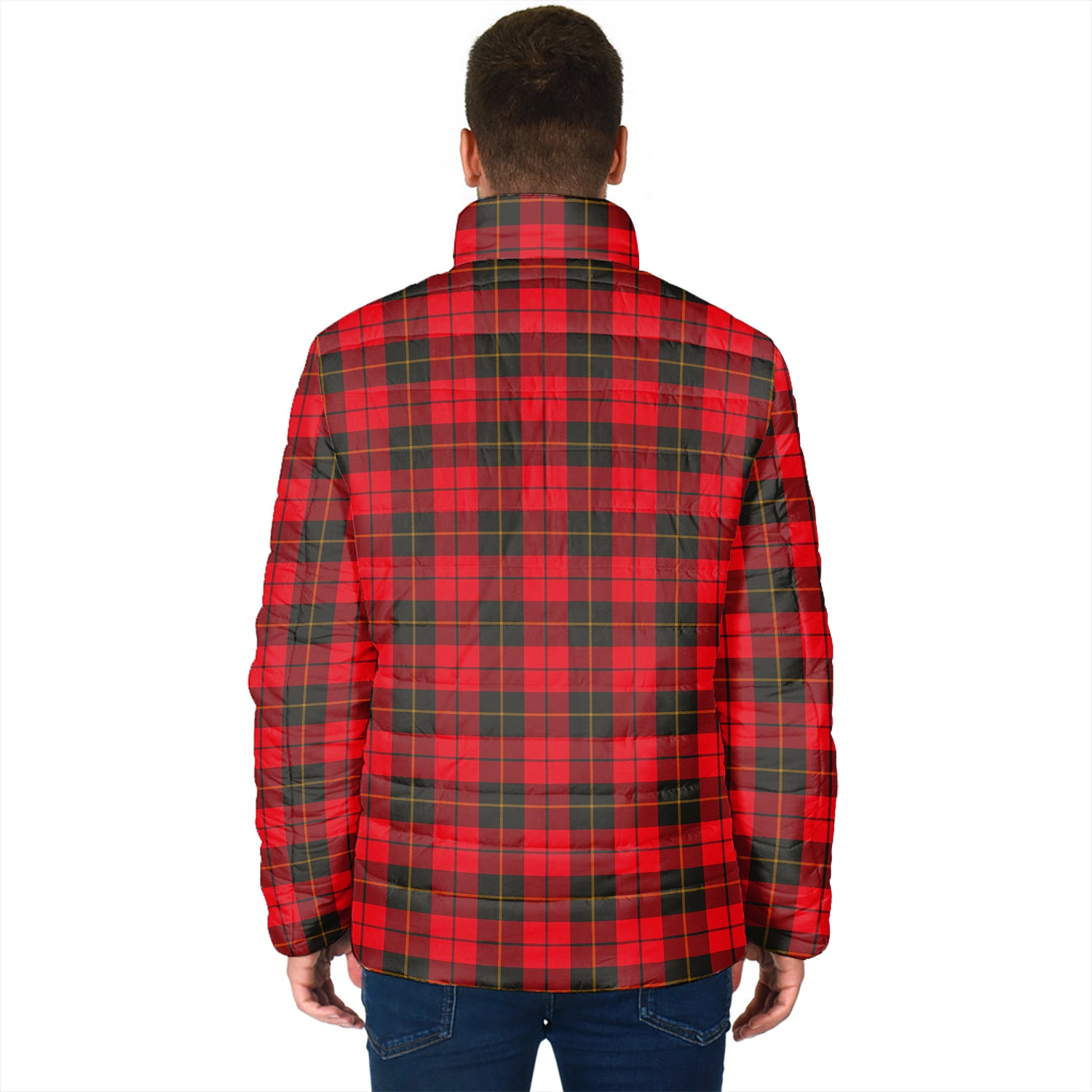 Wallace Weathered Tartan Padded Jacket - Tartan Vibes Clothing