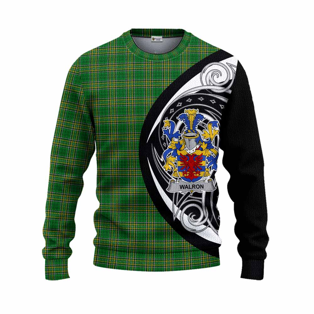 Walron Irish Clan Knitted Sweater Celtic Circle Style Unisex - Tartan Vibes Clothing