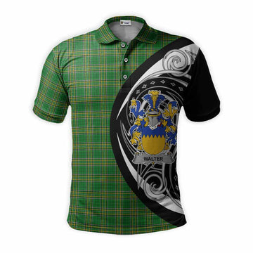 Walter Irish Clan Polo Shirt Celtic Circle Style Kid - Tartan Vibes Clothing