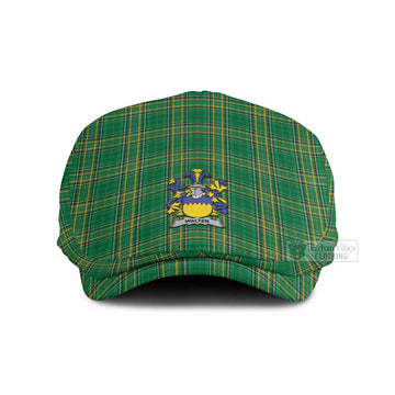 Walter Irish Clan Tartan Jeff Hat with Coat of Arm