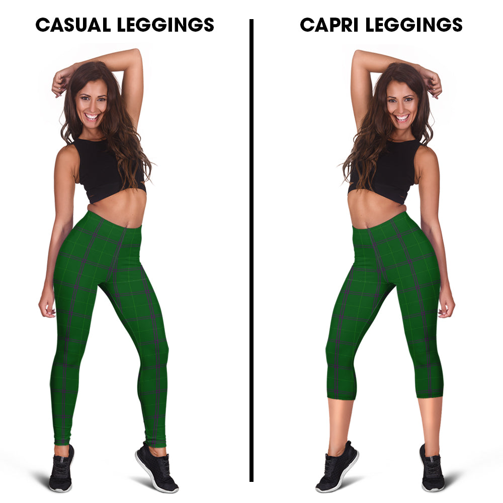 Walters Tartan Womens Leggings Capri Leggings - Tartan Vibes Clothing