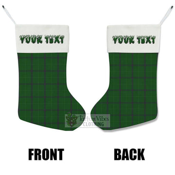 Walters Tartan Christmas Stocking with Personalized Text