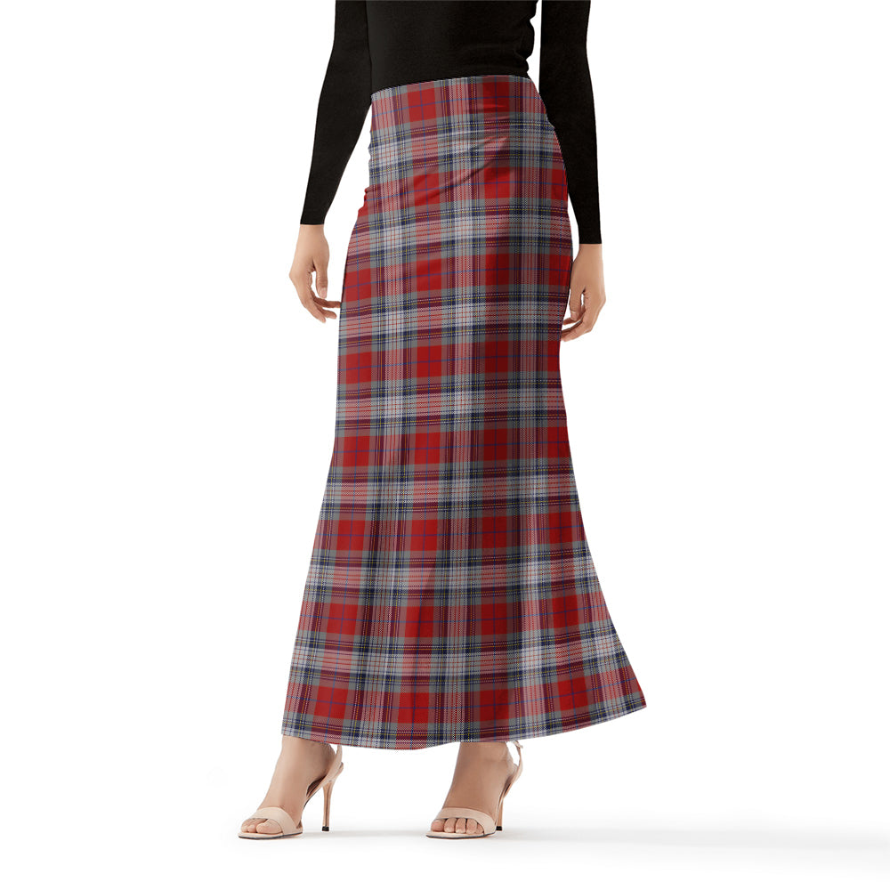 Warden Tartan Womens Full Length Skirt Female - Tartan Vibes Clothing