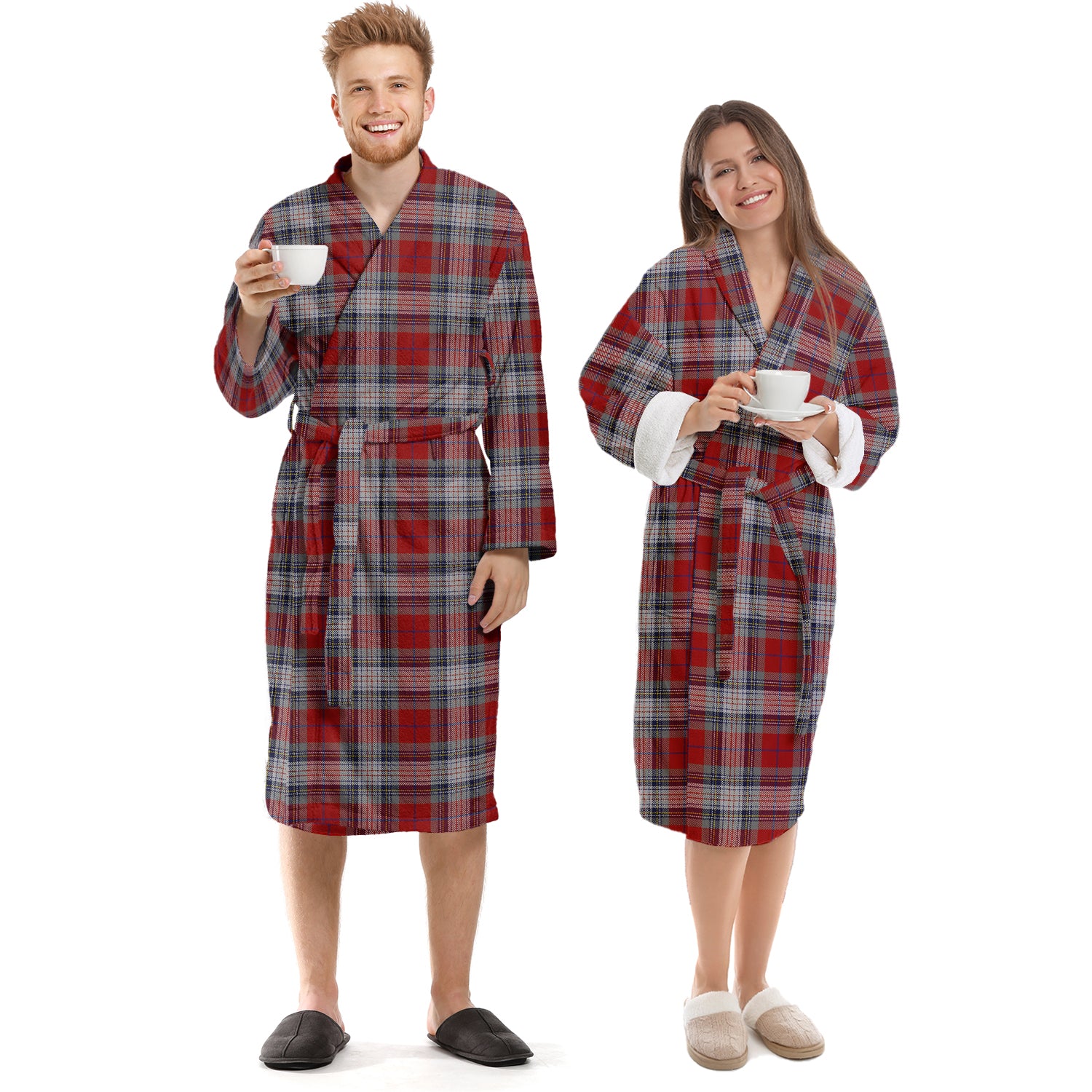 Warden Tartan Bathrobe Unisex S - Tartan Vibes Clothing