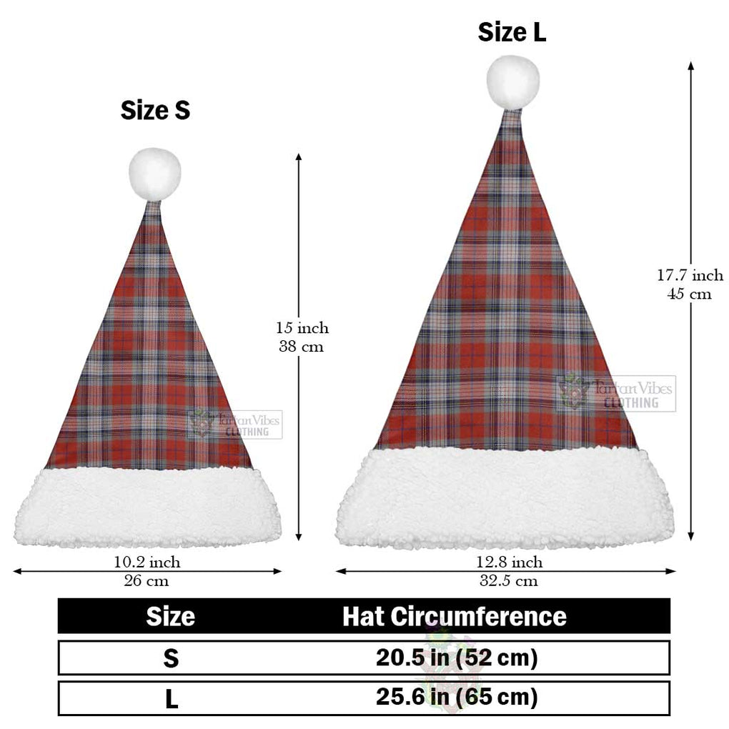 Tartan Vibes Clothing Warden Tartan Christmas Santa Hats