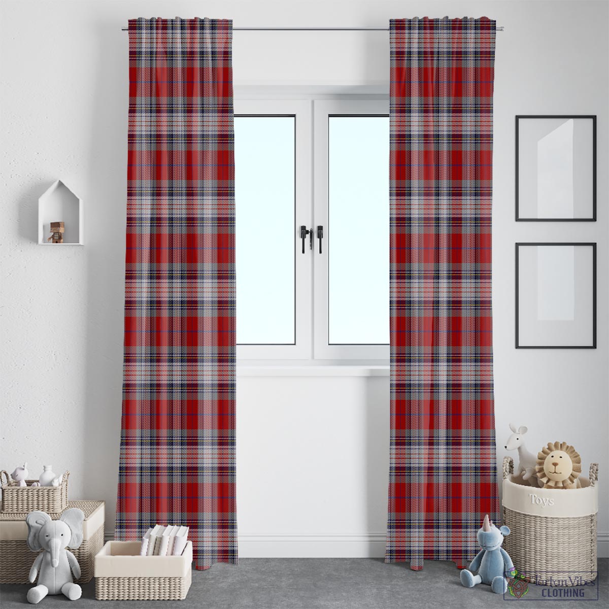 Warden Tartan Window Curtain