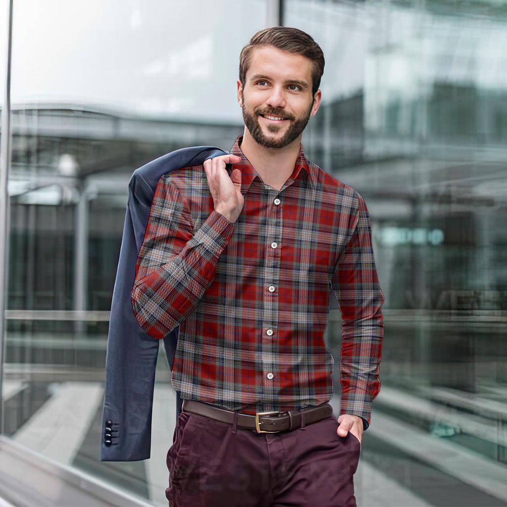 warden-tartan-long-sleeve-button-up-shirt