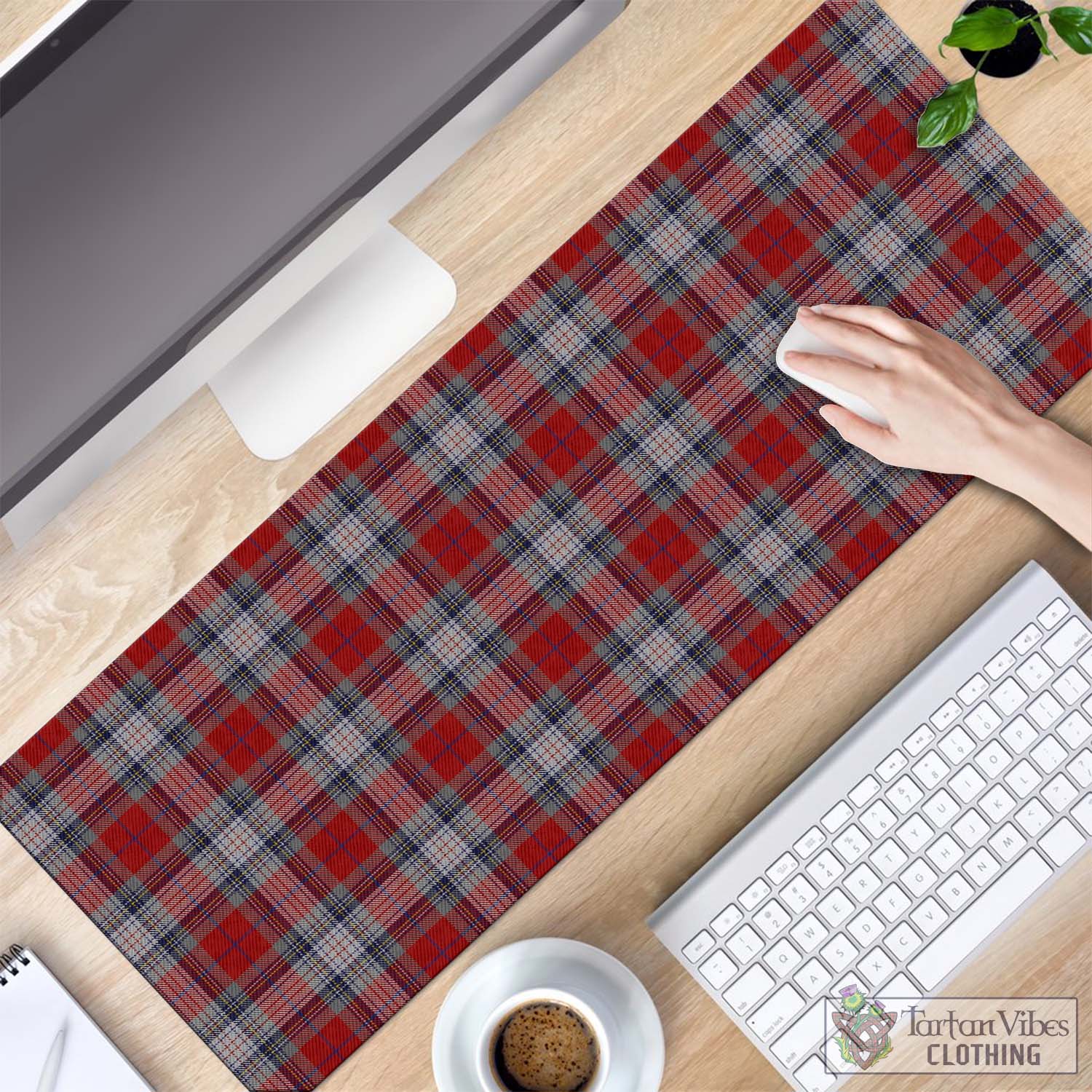 Tartan Vibes Clothing Warden Tartan Mouse Pad