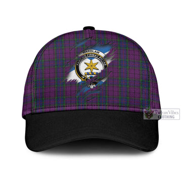 Wardlaw Tartan Classic Cap with Family Crest In Me Style