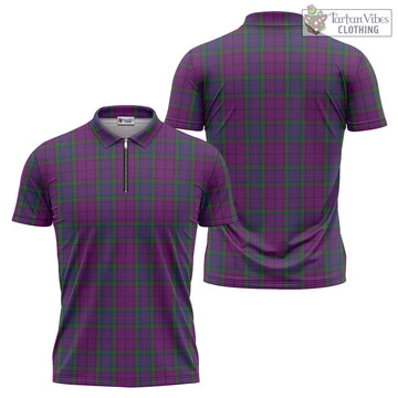 Wardlaw Tartan Zipper Polo Shirt