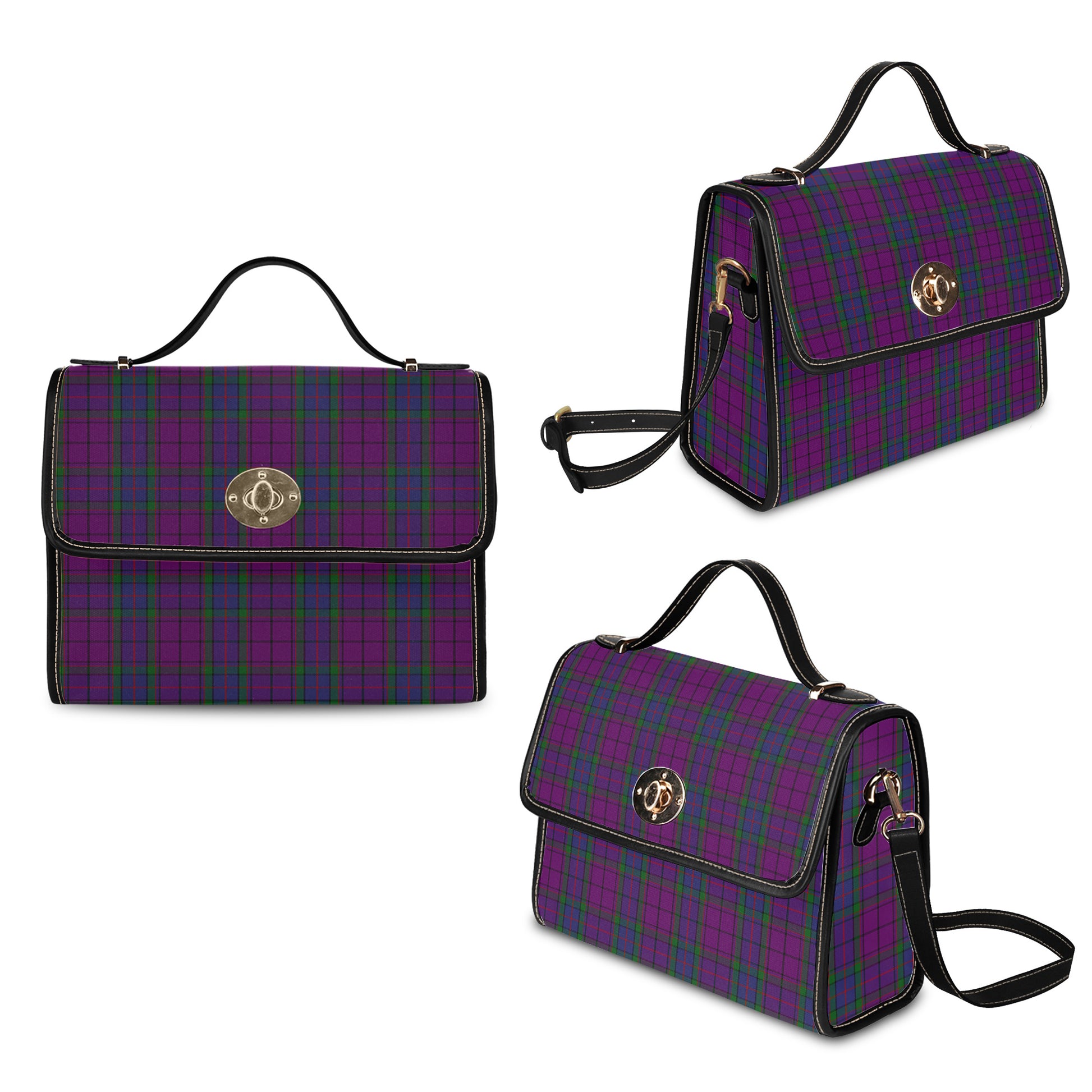 wardlaw-tartan-leather-strap-waterproof-canvas-bag