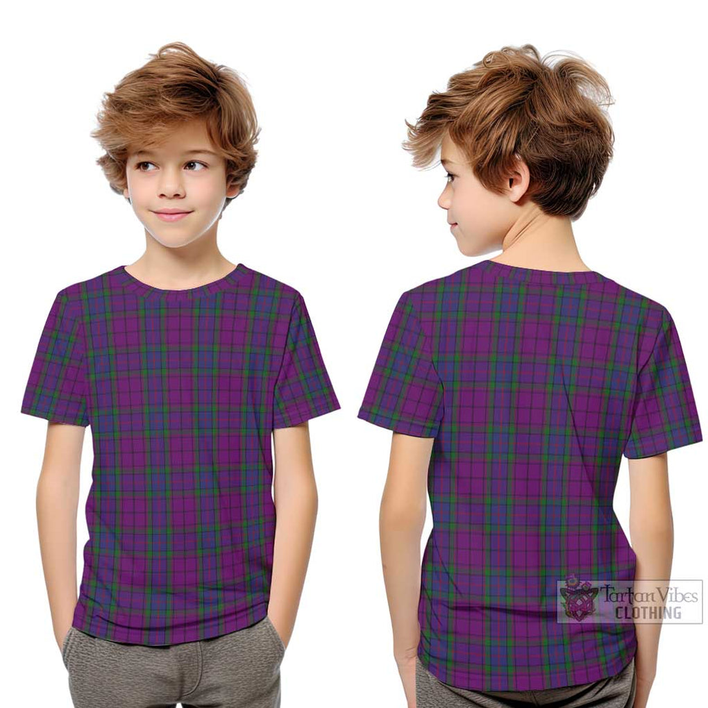 Wardlaw Tartan Kid T-Shirt Youth XL Size14 - Tartan Vibes Clothing