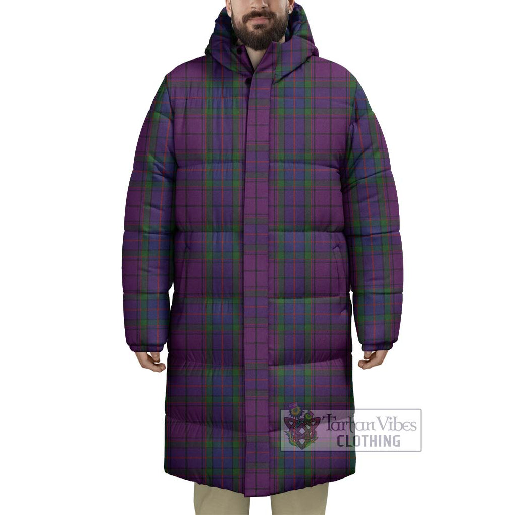 Tartan Vibes Clothing Wardlaw Tartan Long Down Jacket