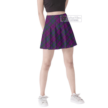 Wardlaw Tartan Women's Plated Mini Skirt