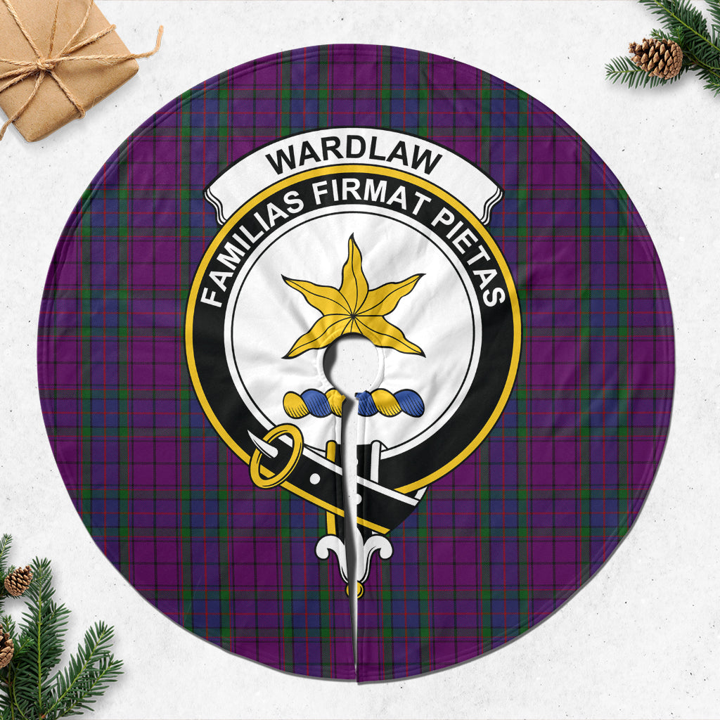 wardlaw-tartan-christmas-tree-skirt-with-family-crest