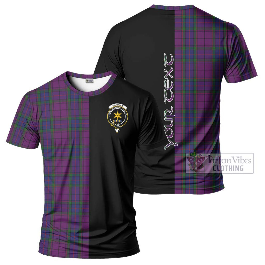 Wardlaw Tartan T-Shirt with Family Crest and Half Of Me Style Kid's Shirt - Tartanvibesclothing Shop