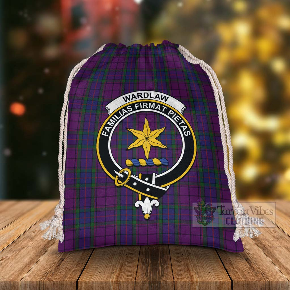 Tartan Vibes Clothing Wardlaw Tartan Christmas Santa's Bag with Family Crest