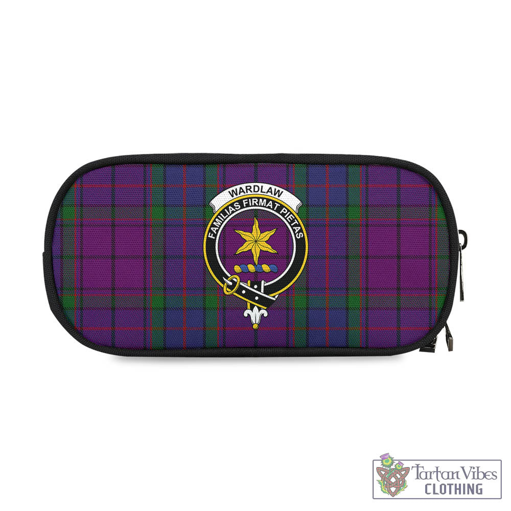 Tartan Vibes Clothing Wardlaw Tartan Pen and Pencil Case with Family Crest