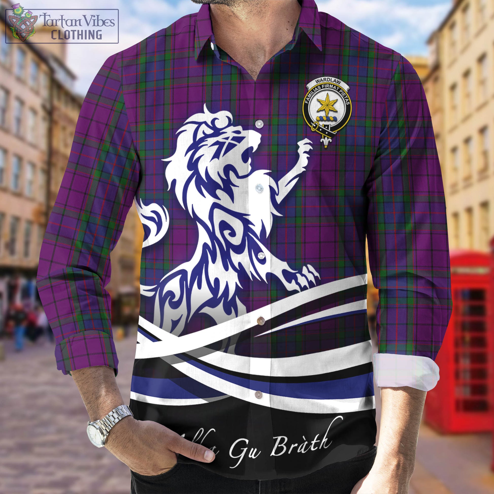 wardlaw-tartan-long-sleeve-button-up-shirt-with-alba-gu-brath-regal-lion-emblem