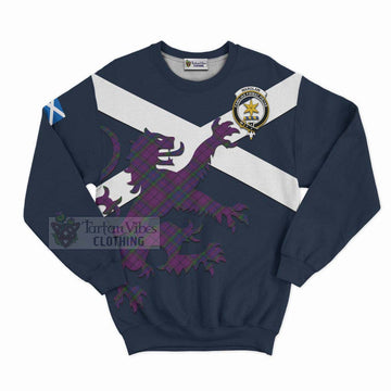 Wardlaw Tartan Lion Rampant Sweatshirt  Proudly Display Your Heritage with Alba Gu Brath and Clan Name