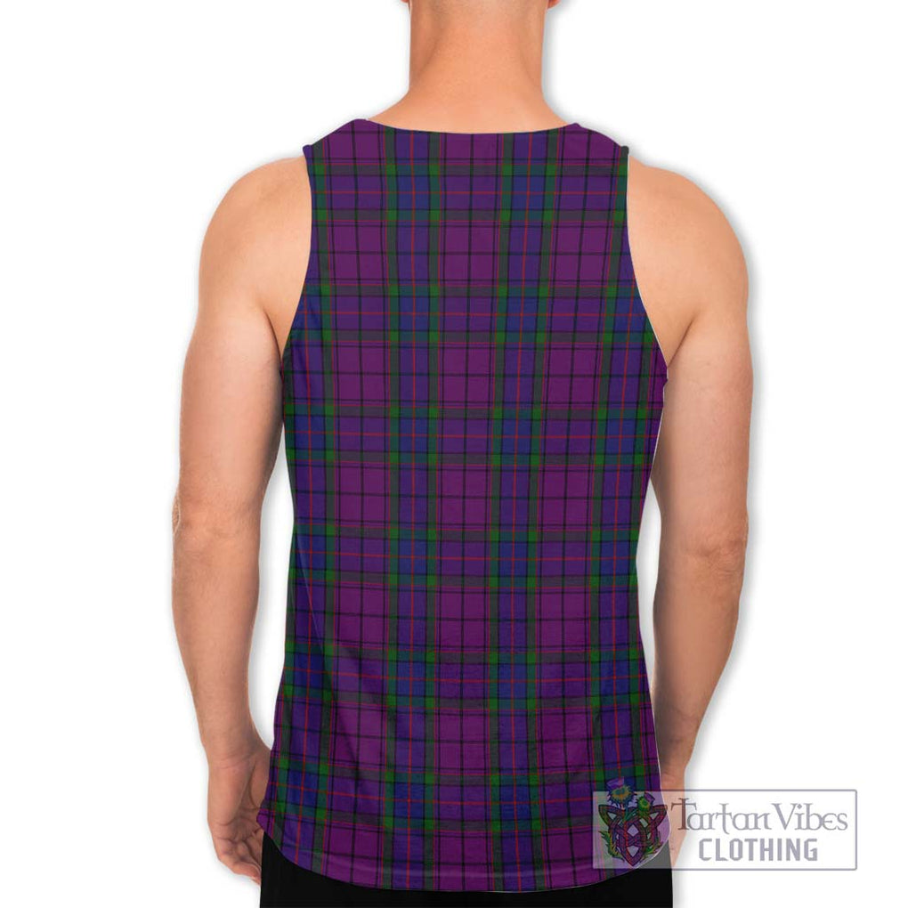 Wardlaw Tartan Men's Tank Top with Family Crest DNA In Me Style - Tartanvibesclothing Shop