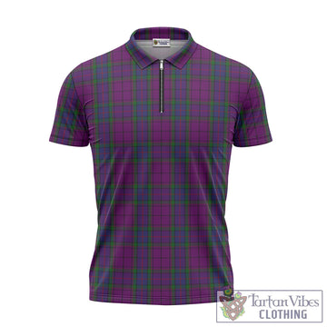 Wardlaw Tartan Zipper Polo Shirt