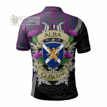 Wardlaw Tartan Family Crest Polo Shirt Lion Rampant Royal Thistle Shield Celtic Inspired - Tartan Vibes Clothing