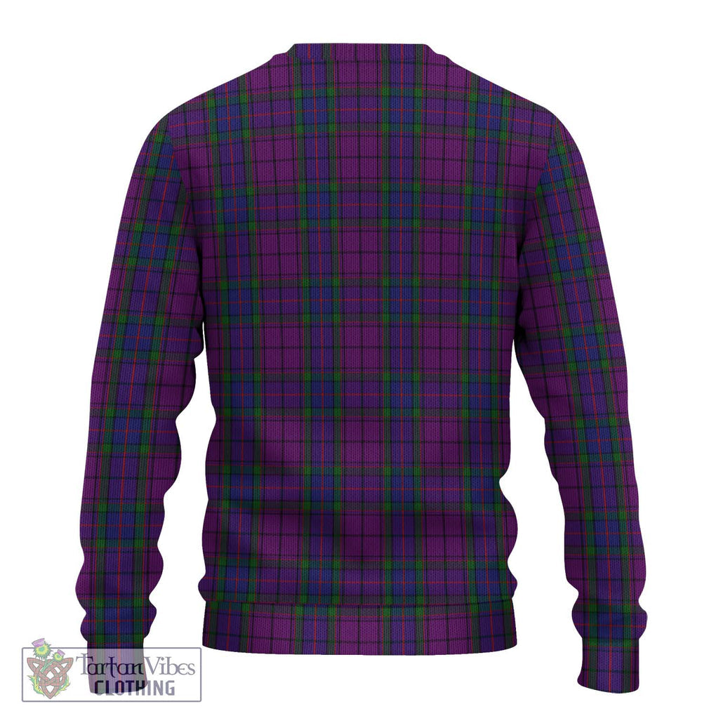 Wardlaw Tartan Knitted Sweater with Family Crest DNA In Me Style - Tartanvibesclothing Shop