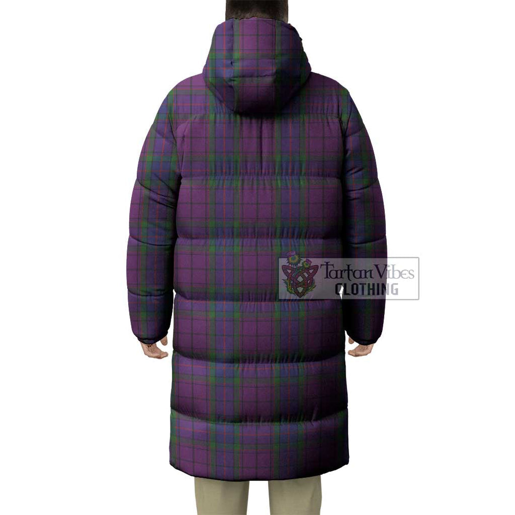 Tartan Vibes Clothing Wardlaw Tartan Long Down Jacket