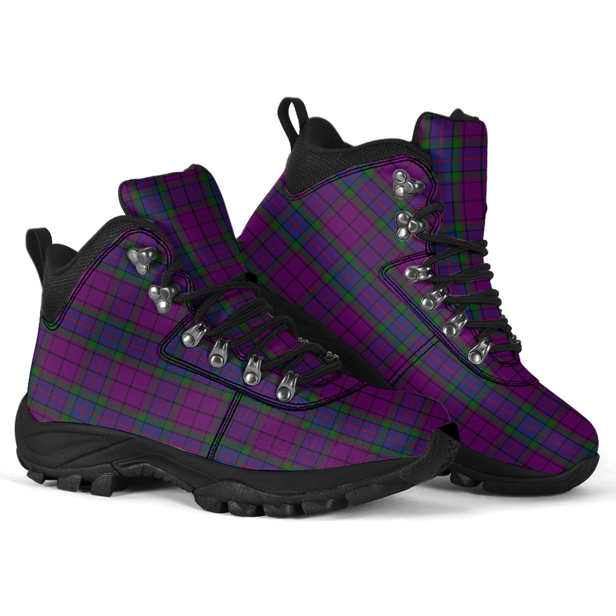 Wardlaw Tartan Alpine Boots - Tartanvibesclothing