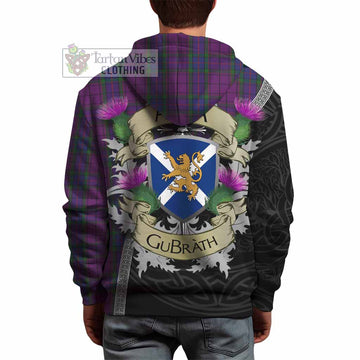 Wardlaw Tartan Family Crest Hoodie Lion Rampant Royal Thistle Shield Celtic Inspired - Tartan Vibes Clothing