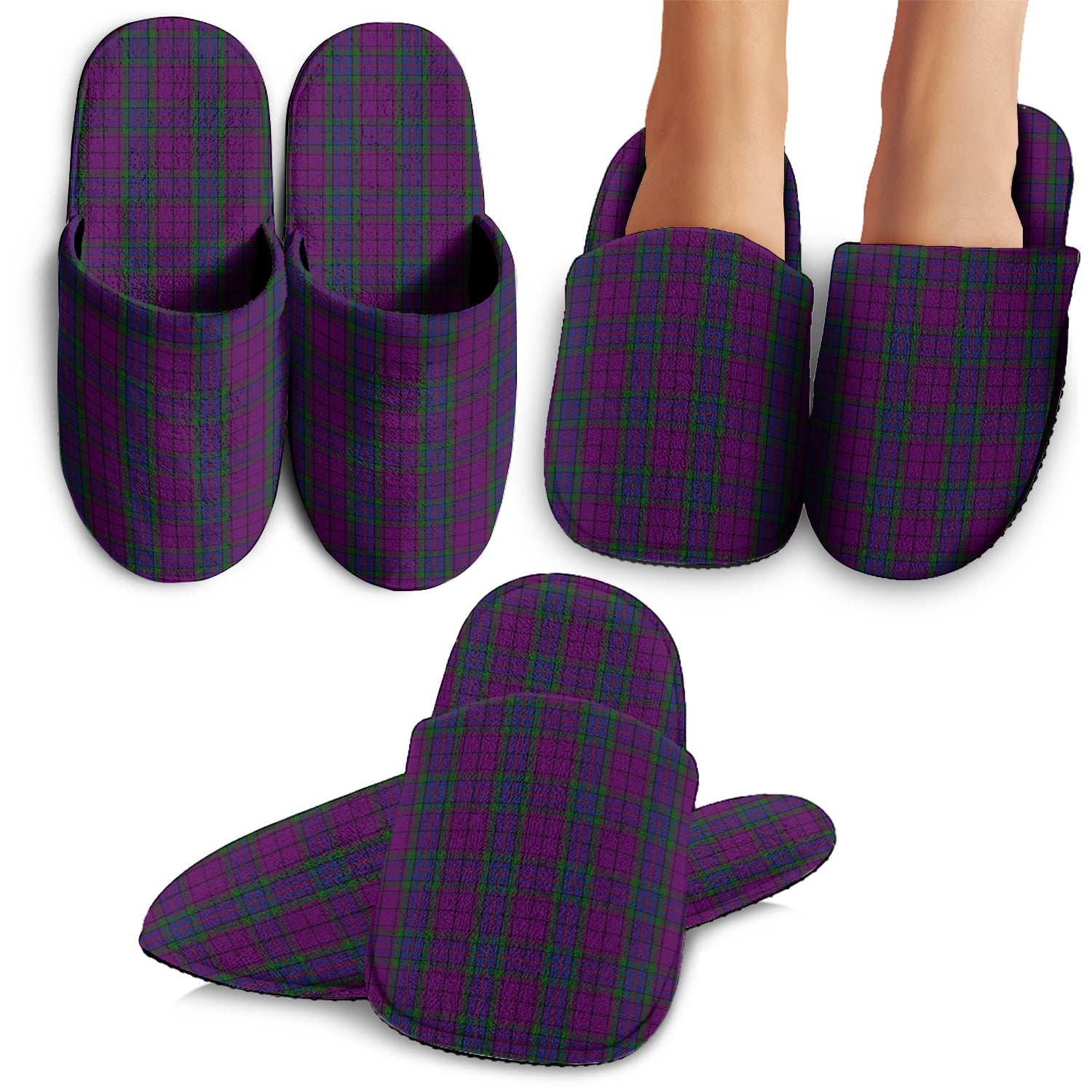 Wardlaw Tartan Home Slippers - Tartanvibesclothing Shop