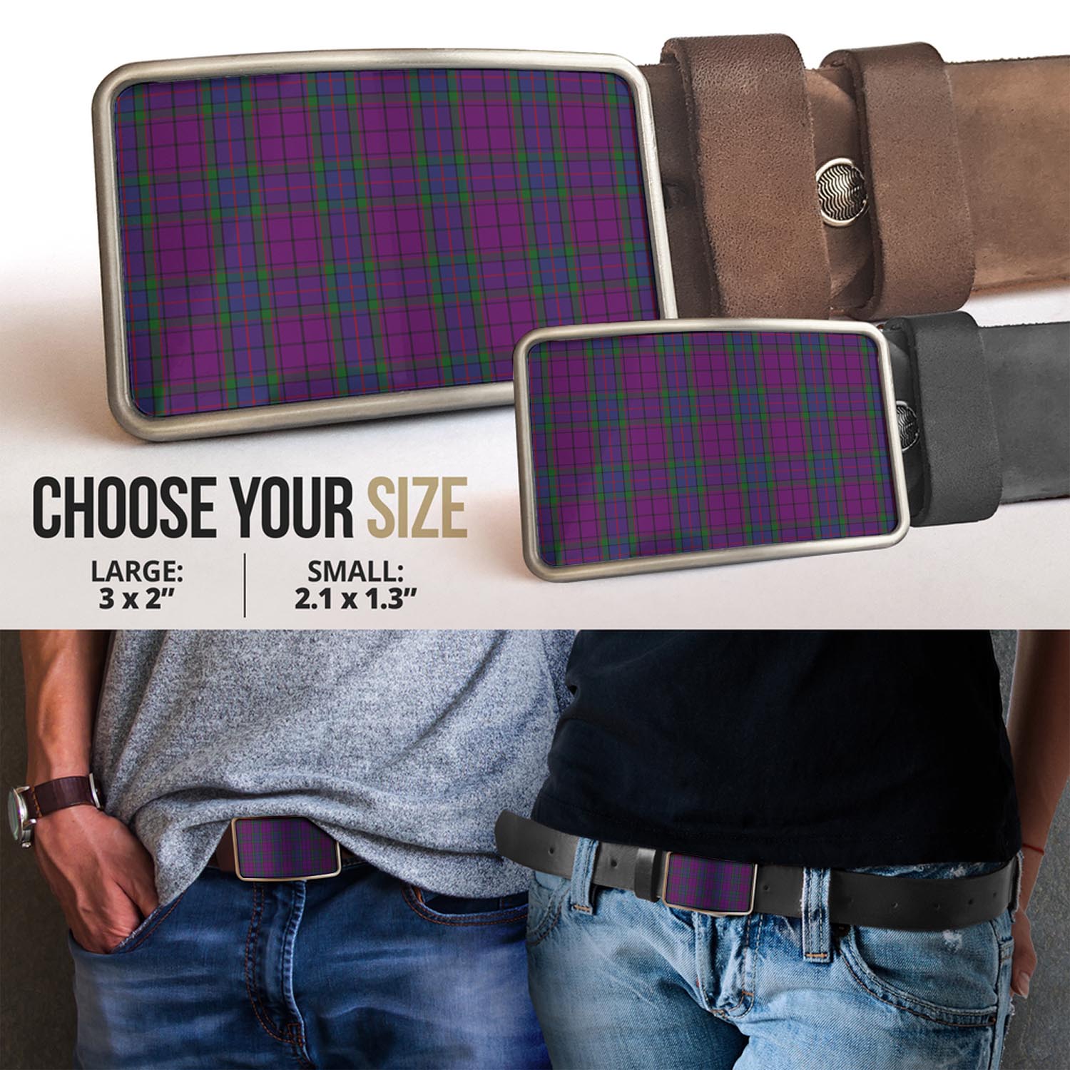 Wardlaw Tartan Belt Buckles - Tartanvibesclothing Shop