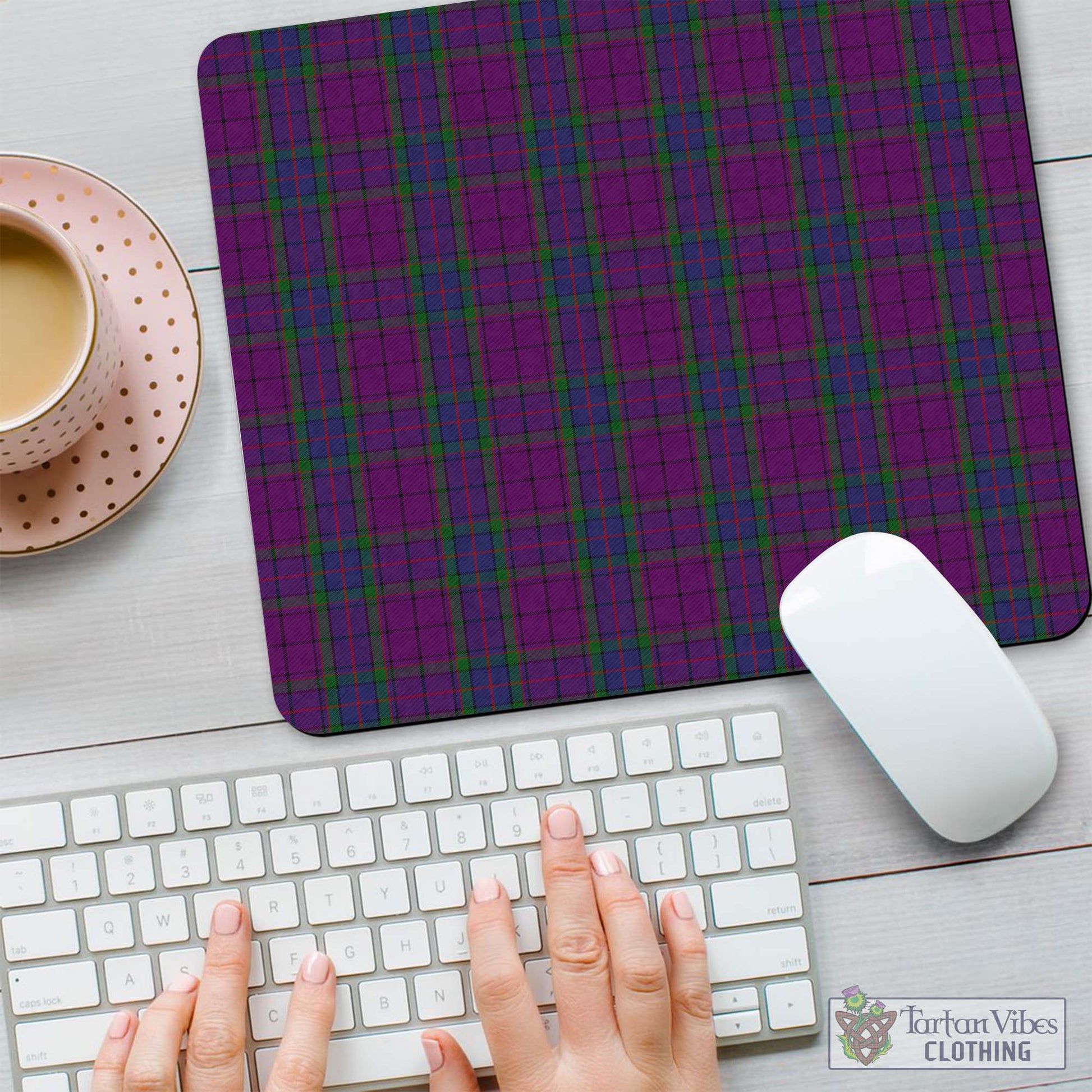 Tartan Vibes Clothing Wardlaw Tartan Mouse Pad