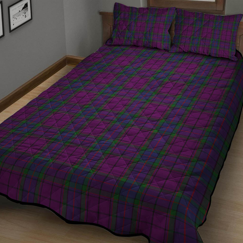 Wardlaw Tartan Quilt Bed Set - Tartanvibesclothing Shop