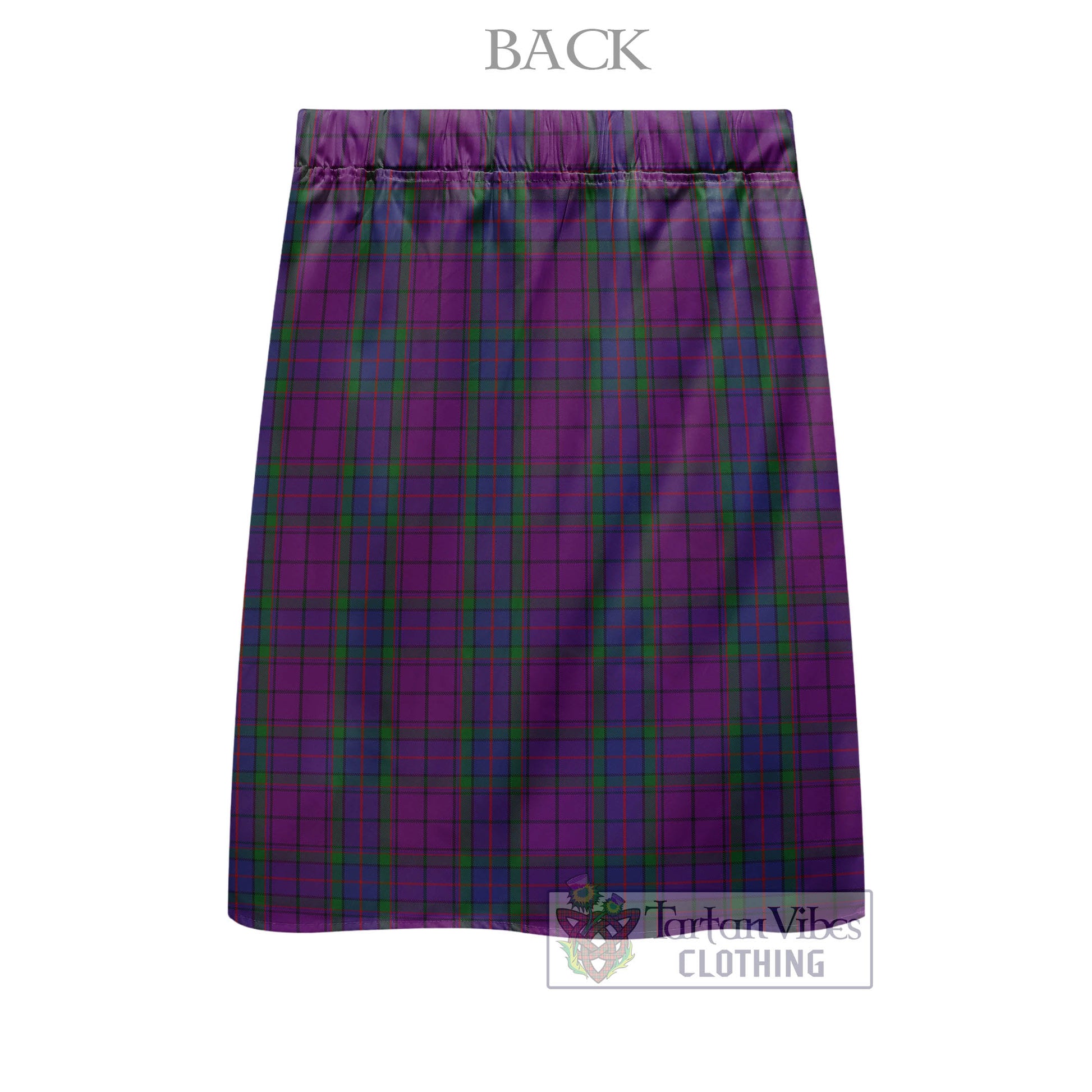 Tartan Vibes Clothing Wardlaw Tartan Men's Pleated Skirt - Fashion Casual Retro Scottish Style