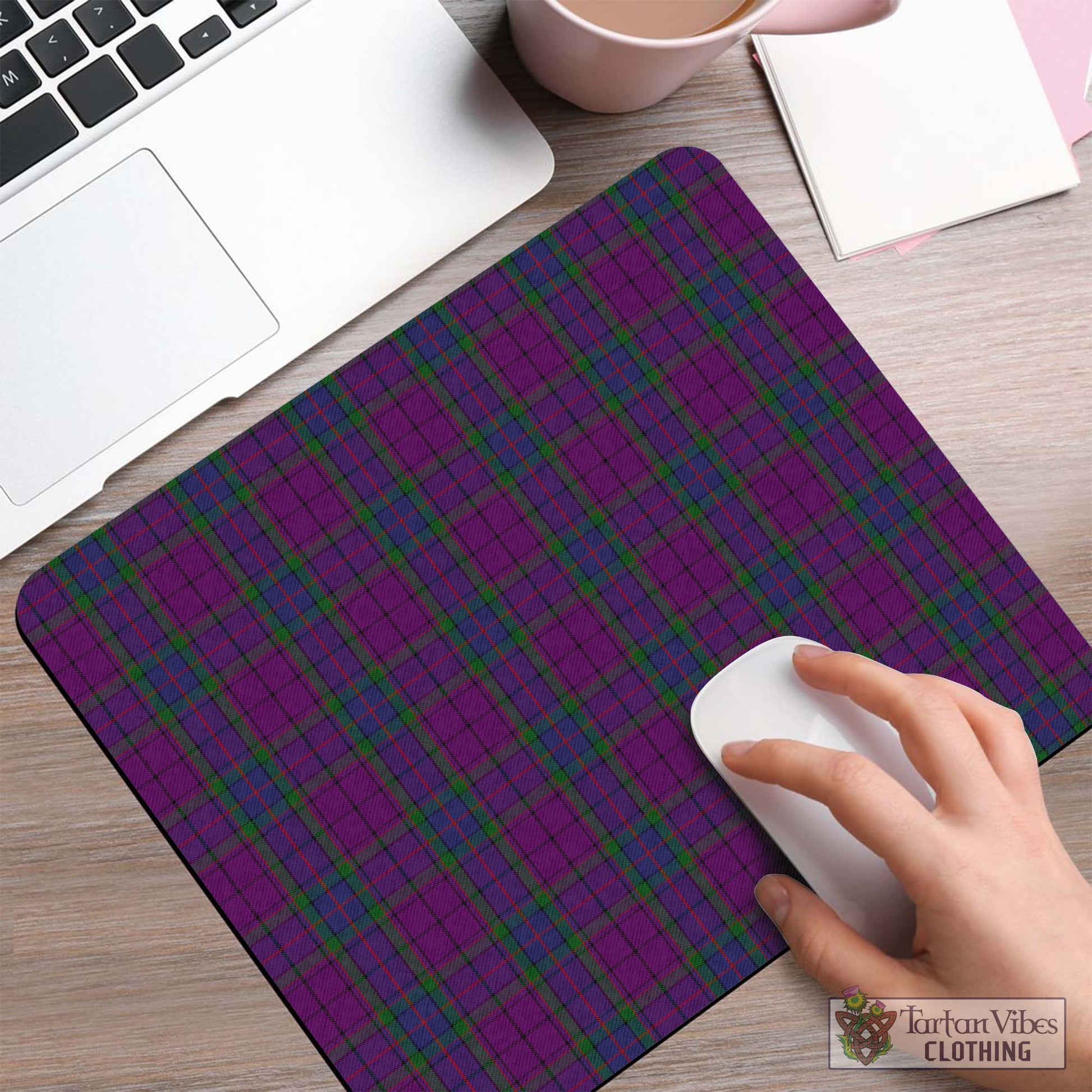 Tartan Vibes Clothing Wardlaw Tartan Mouse Pad