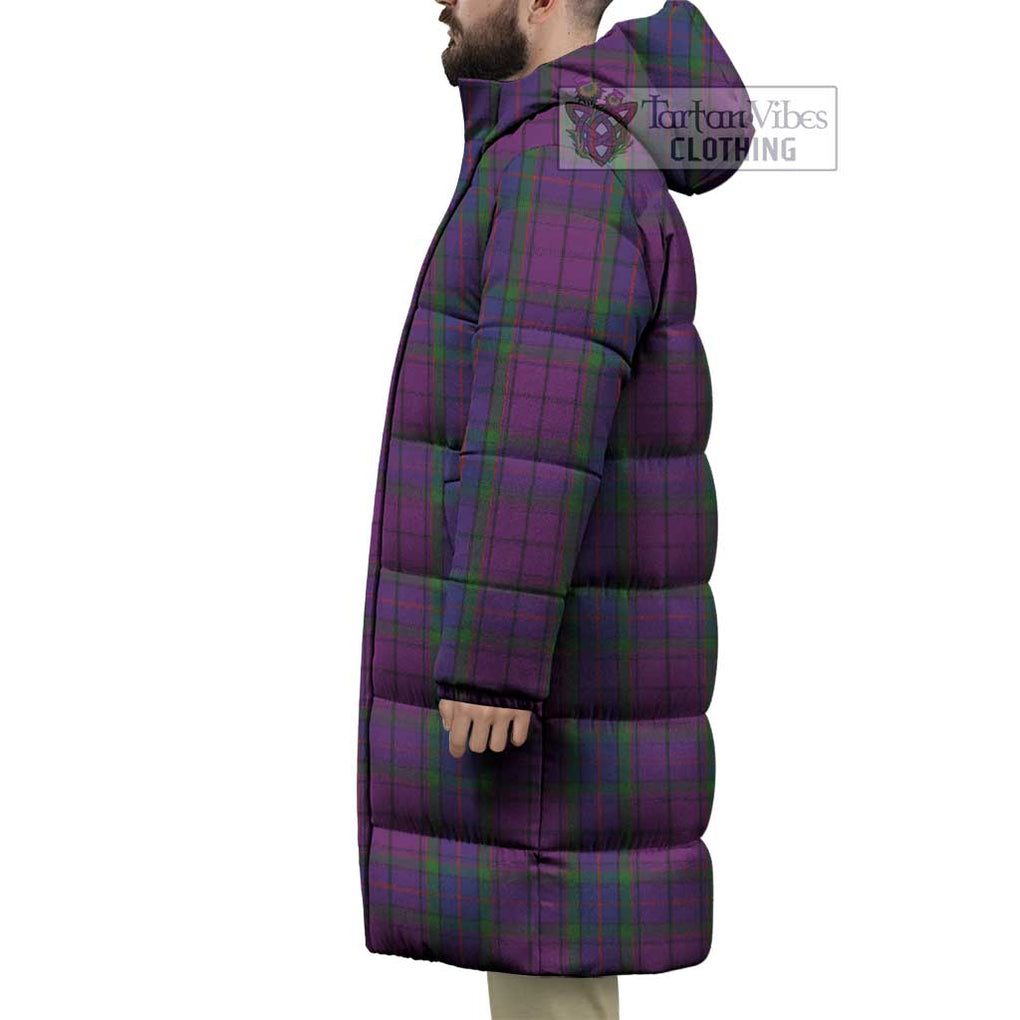 Tartan Vibes Clothing Wardlaw Tartan Long Down Jacket