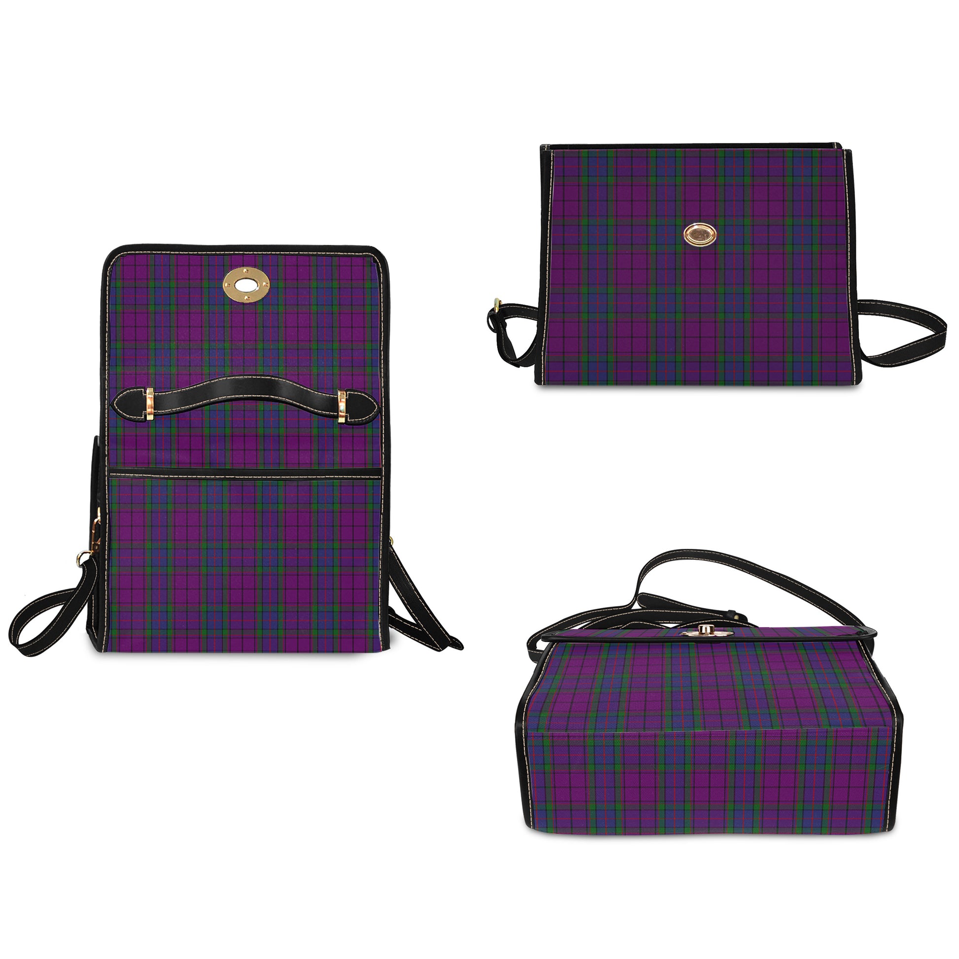 wardlaw-tartan-leather-strap-waterproof-canvas-bag