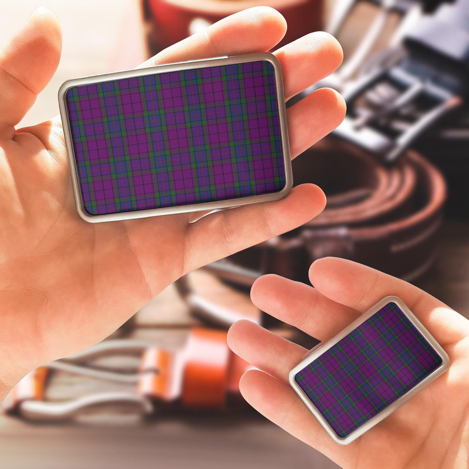 Wardlaw Tartan Belt Buckles - Tartanvibesclothing Shop