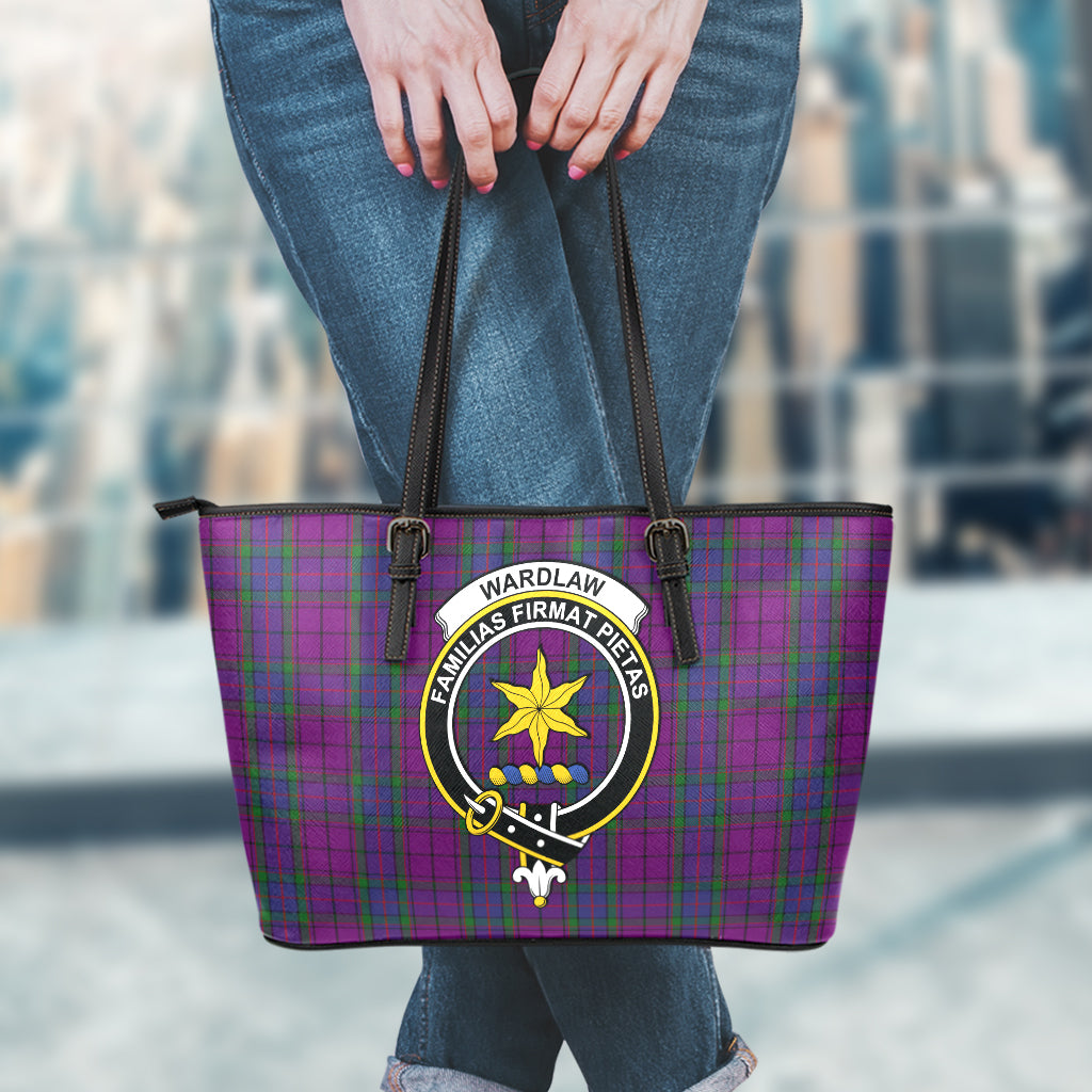 wardlaw-tartan-leather-tote-bag-with-family-crest