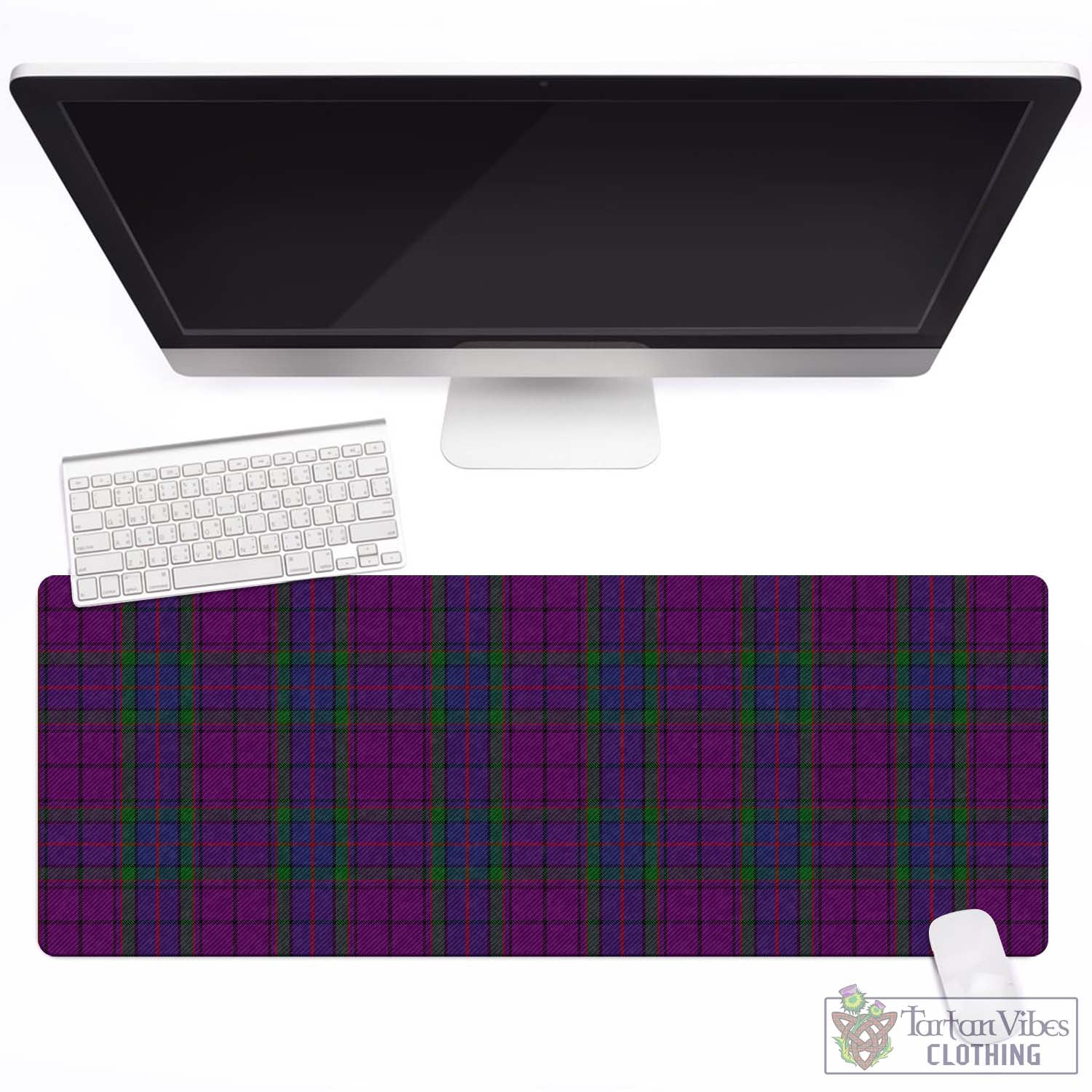 Tartan Vibes Clothing Wardlaw Tartan Mouse Pad