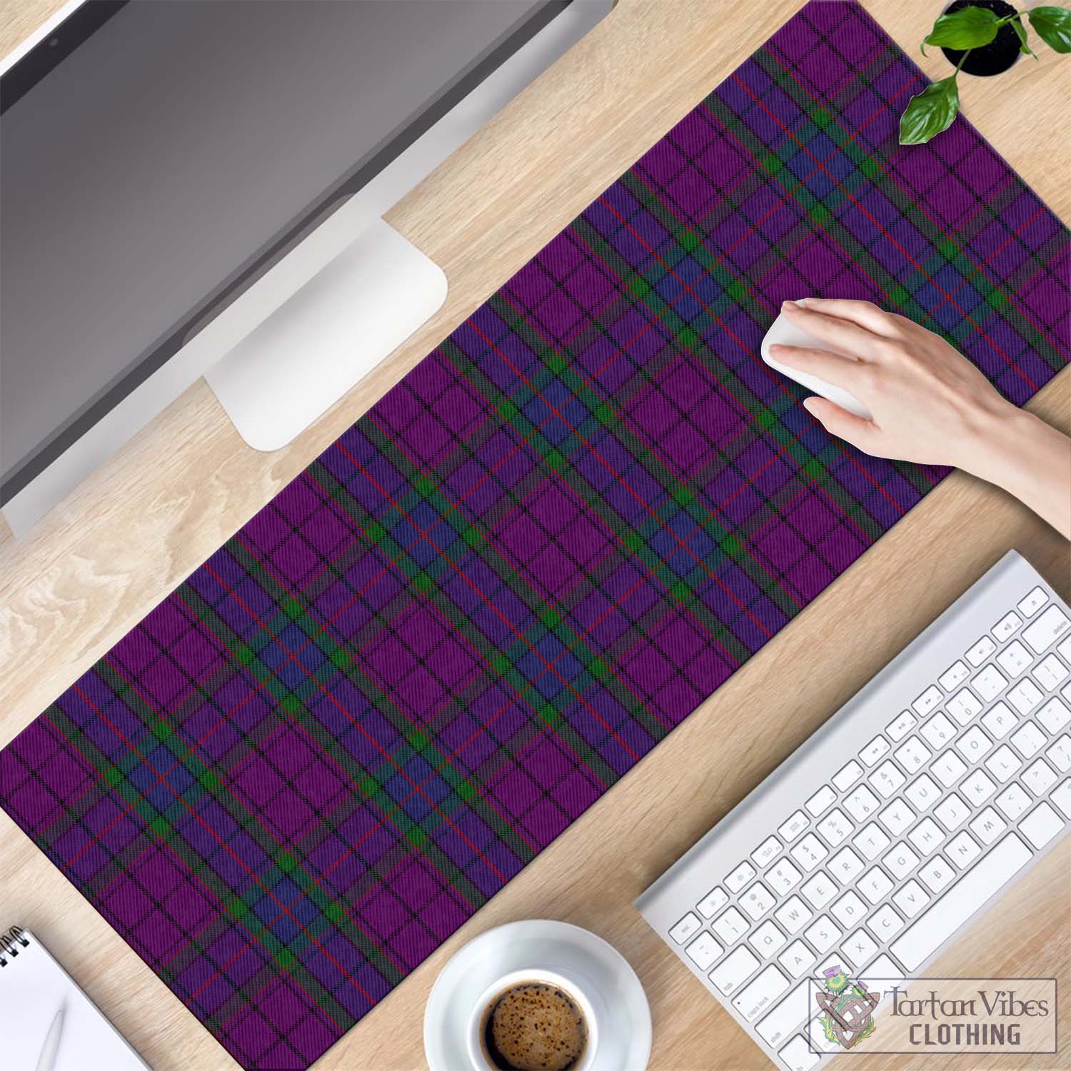 Tartan Vibes Clothing Wardlaw Tartan Mouse Pad