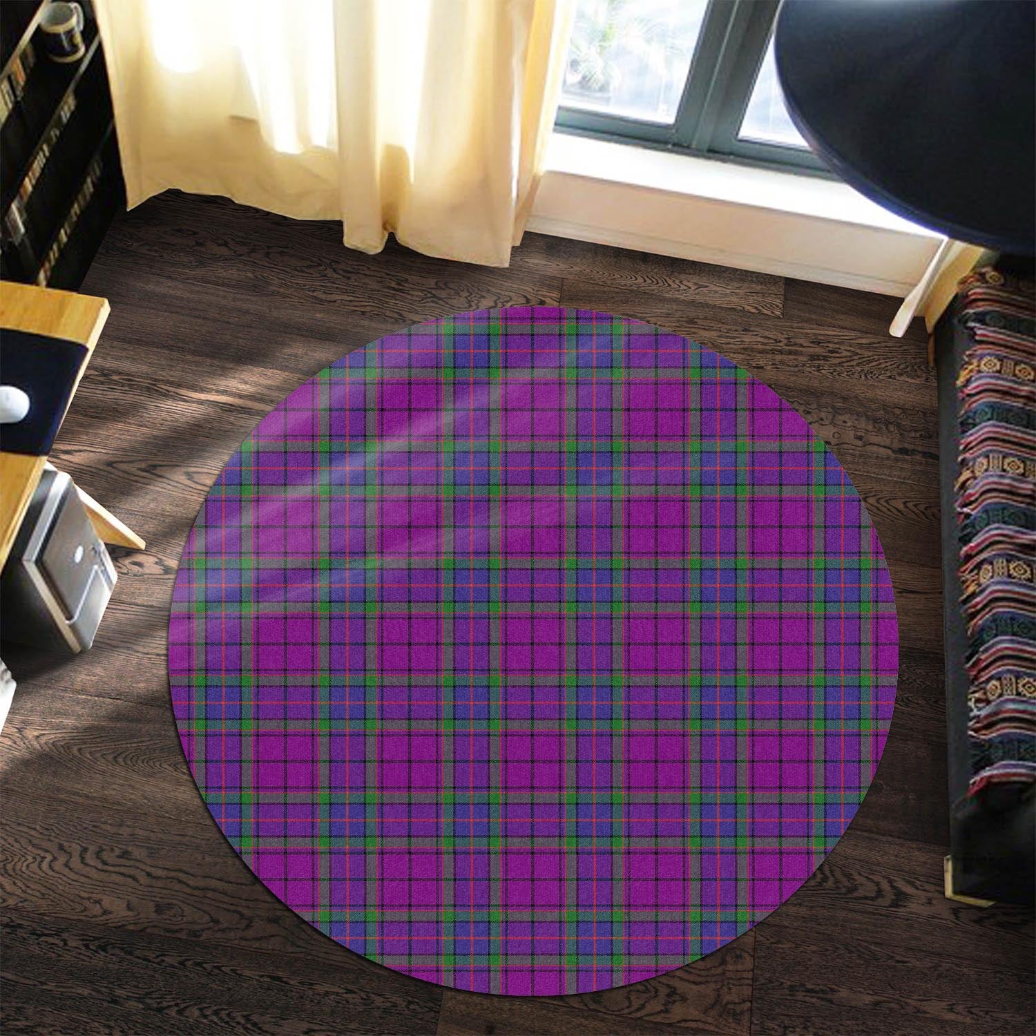 wardlaw-modern-tartan-round-rug