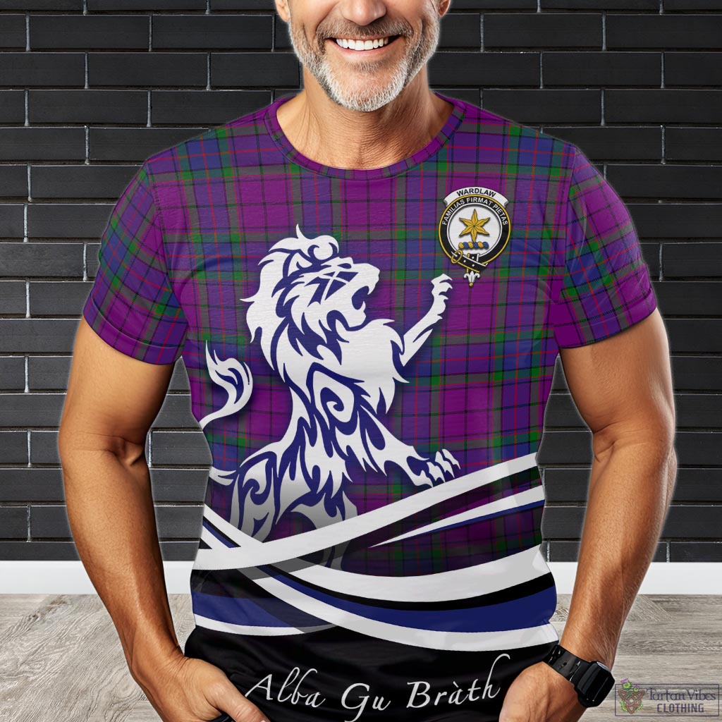 wardlaw-modern-tartan-t-shirt-with-alba-gu-brath-regal-lion-emblem