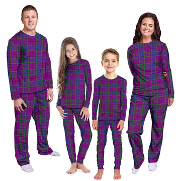 Wardlaw Modern Tartan Pajamas Family Set