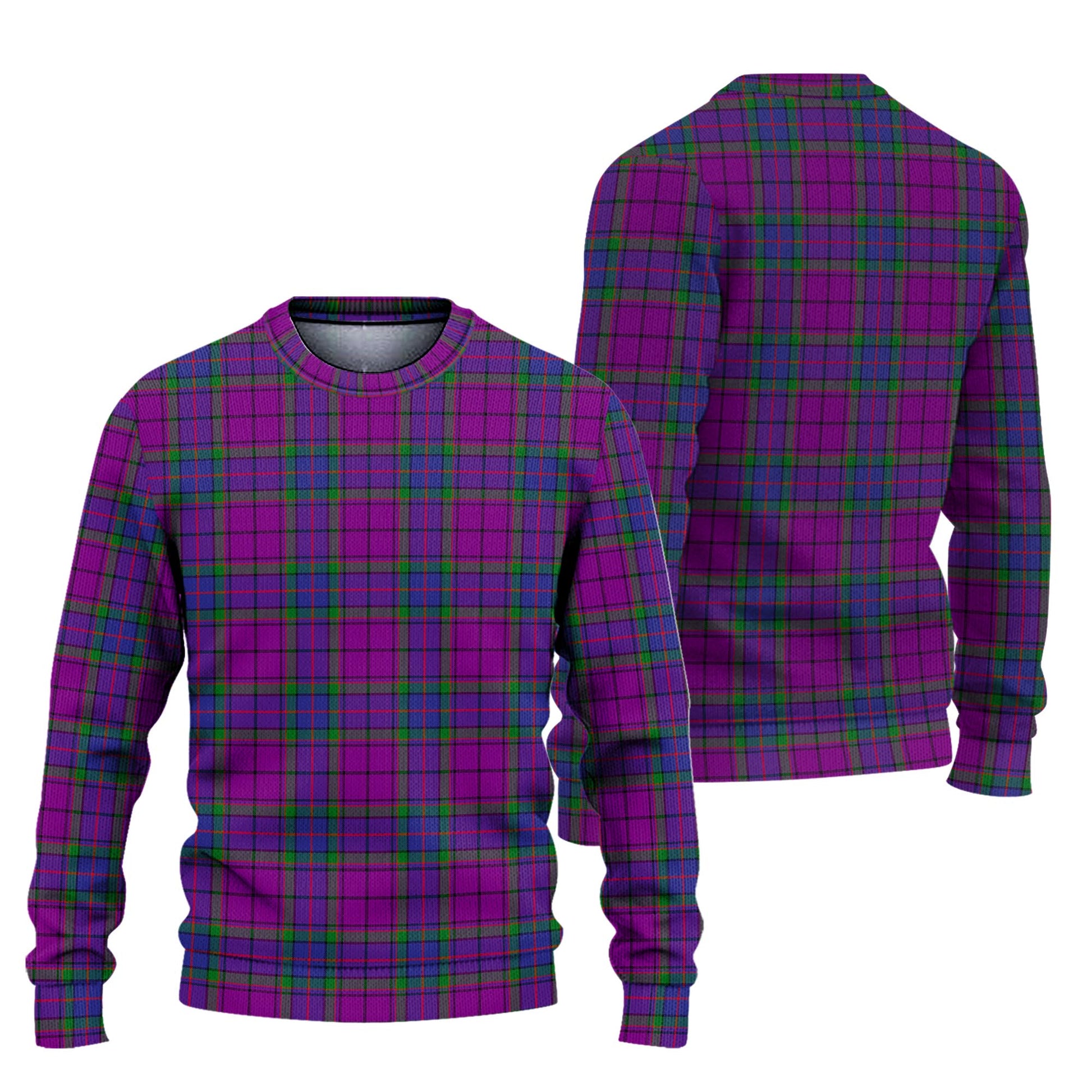 Wardlaw Modern Tartan Knitted Sweater Unisex - Tartanvibesclothing